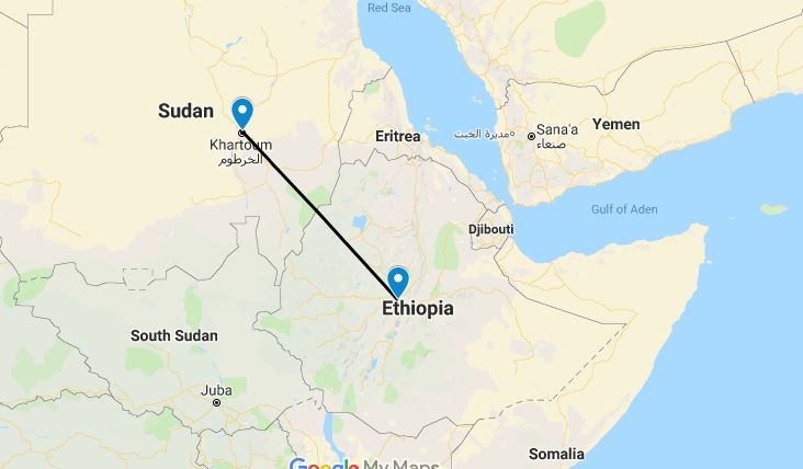 travel from ethiopia to kenya