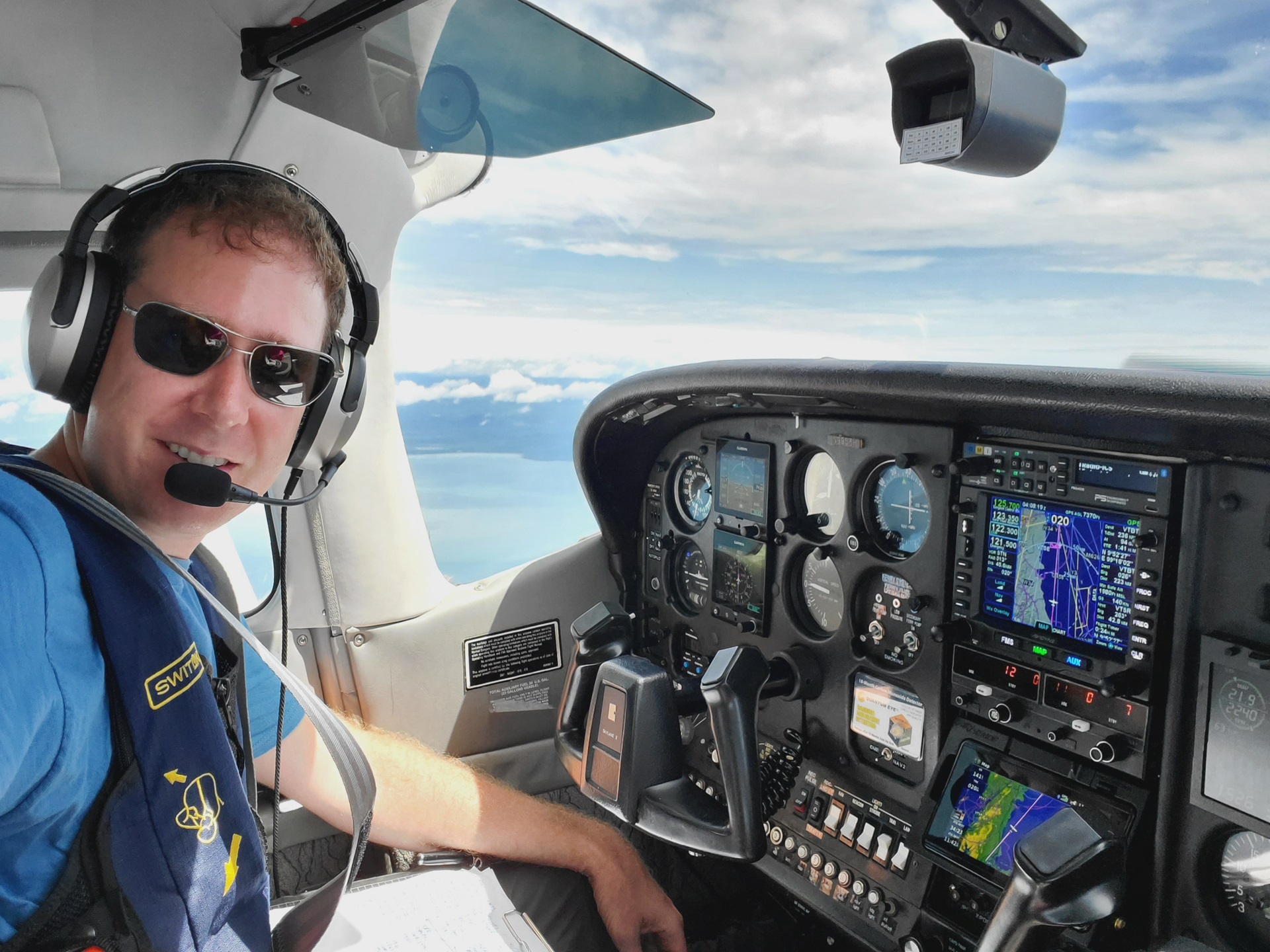 Over southern Thailand in 2019